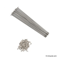 Spokes - 129mm, 14Gauge, Stainless Steel Spokes