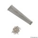 Spokes - 234mm, 14Gauge, Stainless Steel Spokes