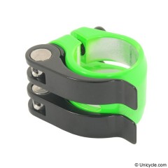 Nimbus Double Quick Clamp 28.6mm - Green Seat Post Clamps