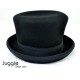 Nils Poll Manipulator Top Hat - Black/Black Props Juggling & Spinning