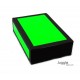 JG Cigar Box - Neon Green Props Juggling & Spinning