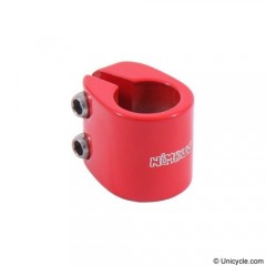 Nimbus Double Bolt Clamps 28.6mm Red Seat Post Clamps
