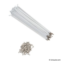 Spokes - 170mm, 14Gauge, White Spokes